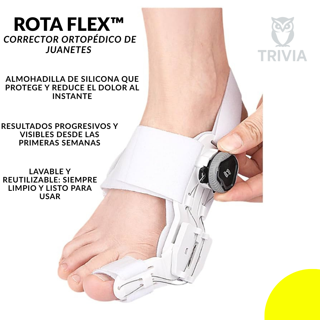 ROTA FLEX™ Corrector ortopédico de juanetes