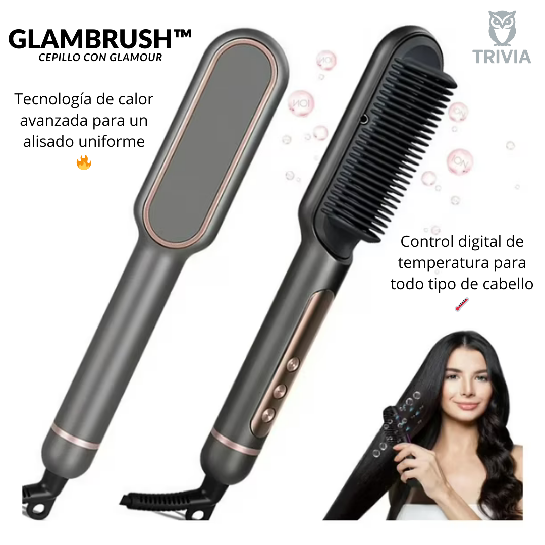 GLAMBRUSH™ Cepillo Alisador