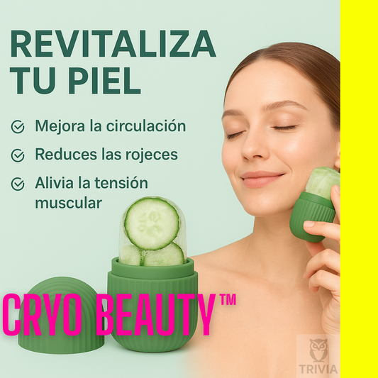 CRYO BEAUTY™ Molde Hielo Facial de Silicona
