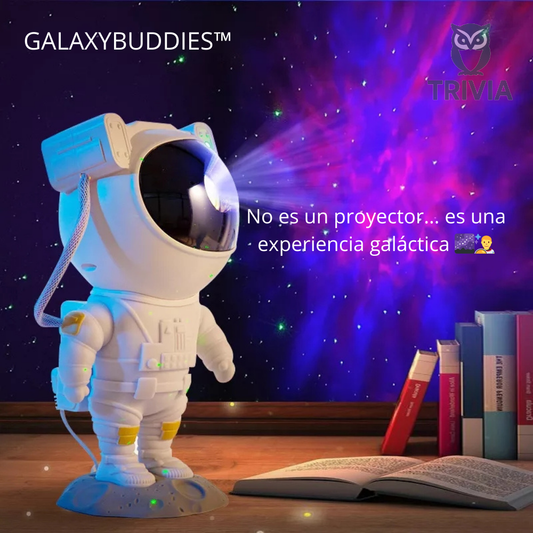 GALAXYBUDDIES™ Lampara Astronauta Proyector GALAXI