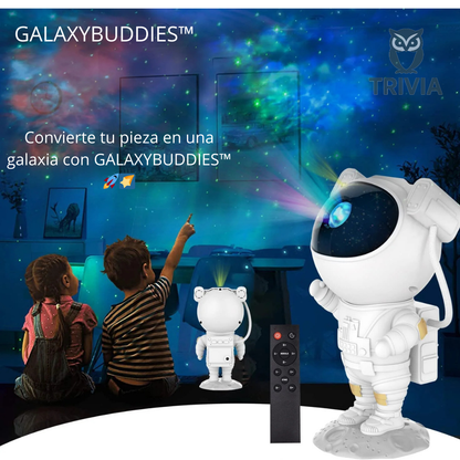 GALAXYBUDDIES™ Lampara Astronauta Proyector GALAXIA