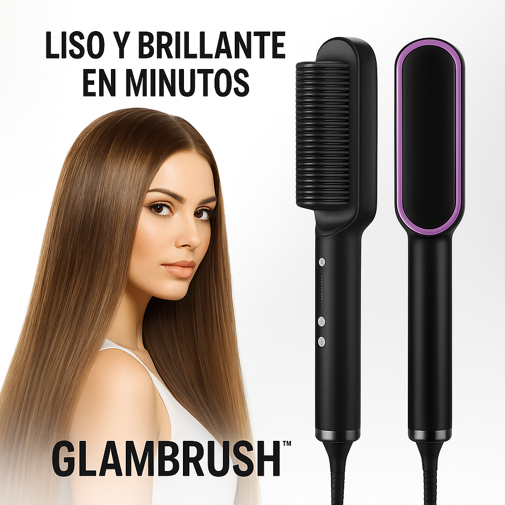 GLAMBRUSH™ Cepillo Alisador