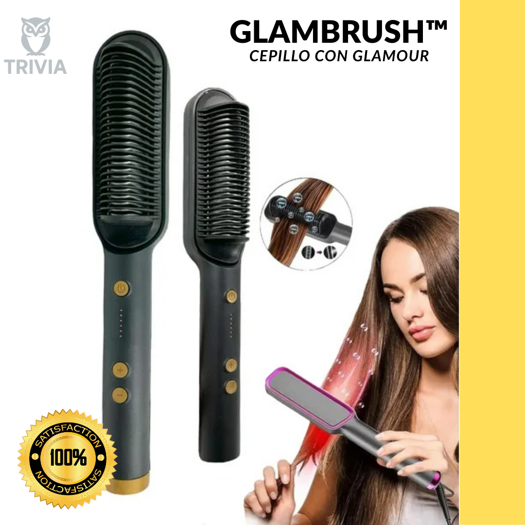 GLAMBRUSH™ Cepillo Alisador